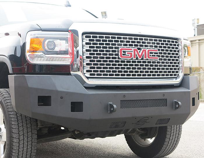 Steelcraft 71 - 10460 2015 - 2019 GMC Sierra 2500/3500HD Fortis Front Bumper - Rugged Truck Gear
