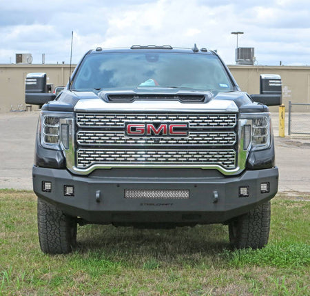 Steelcraft 71 - 10465 2020 - 2023 GMC Sierra 2500/3500 HD Fortis Front Bumper - Rugged Truck Gear