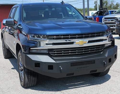 Steelcraft 71 - 10490 2019 - 2021 Chevy Silverado 1500 Fortis Front Bumper - Rugged Truck Gear