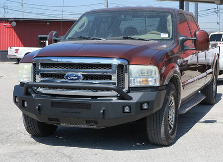 Steelcraft 71 - 11300HP 1999 - 2007 Ford F250/F350 Super Duty Fortis Front Bumper - Rugged Truck Gear