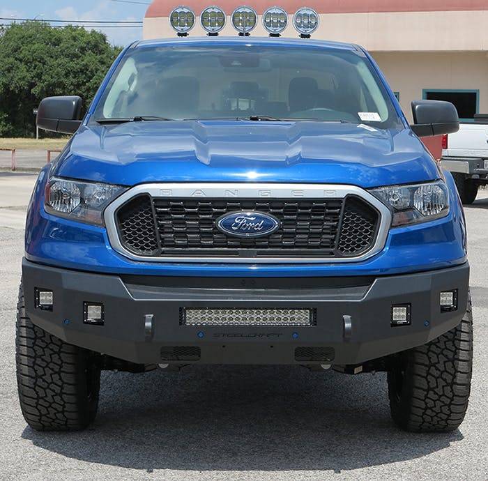 Steelcraft 71 - 11340 2019 - 2023 Ford Ranger Fortis Front Bumper - Rugged Truck Gear