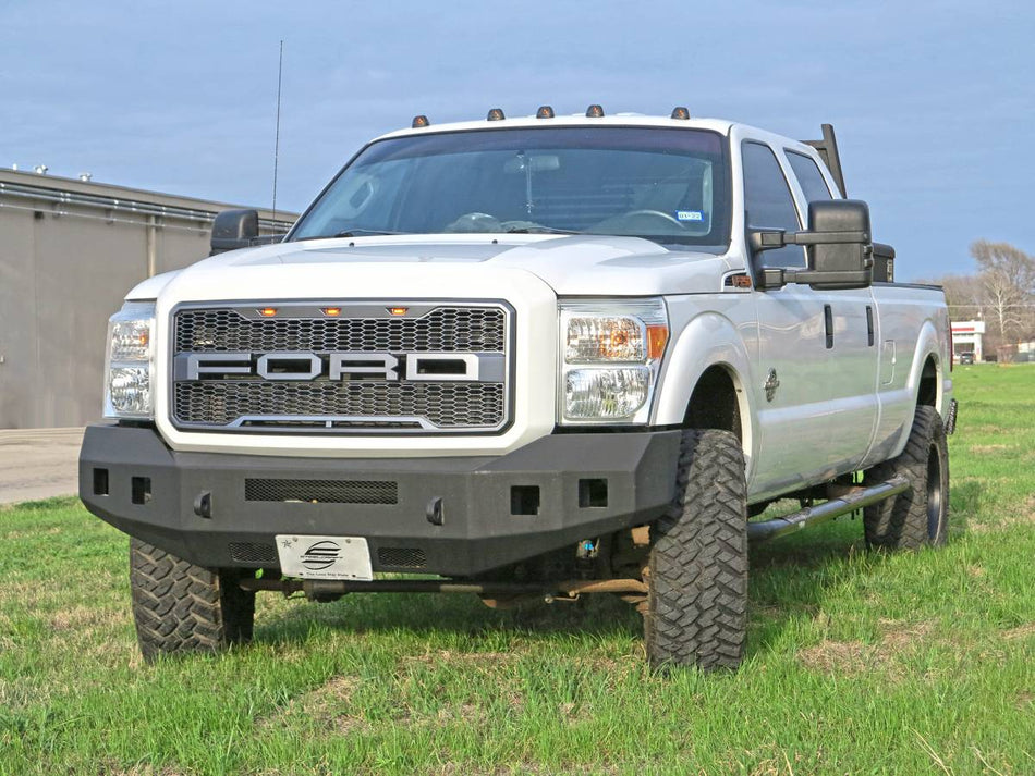 Steelcraft 71 - 11370 2011 - 2016 Ford F250/F350/F450/F550 Super Duty Fortis Front Bumper - Rugged Truck Gear