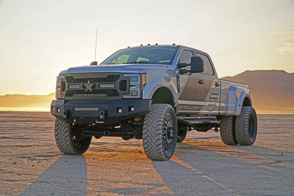 Steelcraft 71 - 11380 2017 - 2022 Ford F250/F350/F450/F550 Super Duty Fortis Front Bumper - Rugged Truck Gear