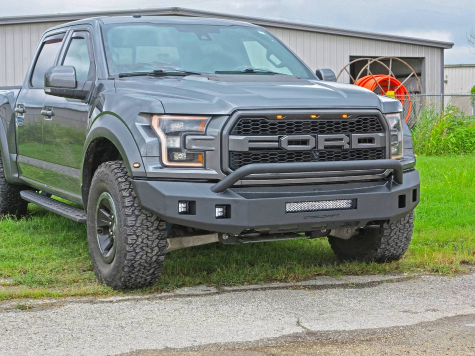 Steelcraft 71 - 11425HP 2017 - 2020 Ford Raptor Fortis Front Bumper - Rugged Truck Gear