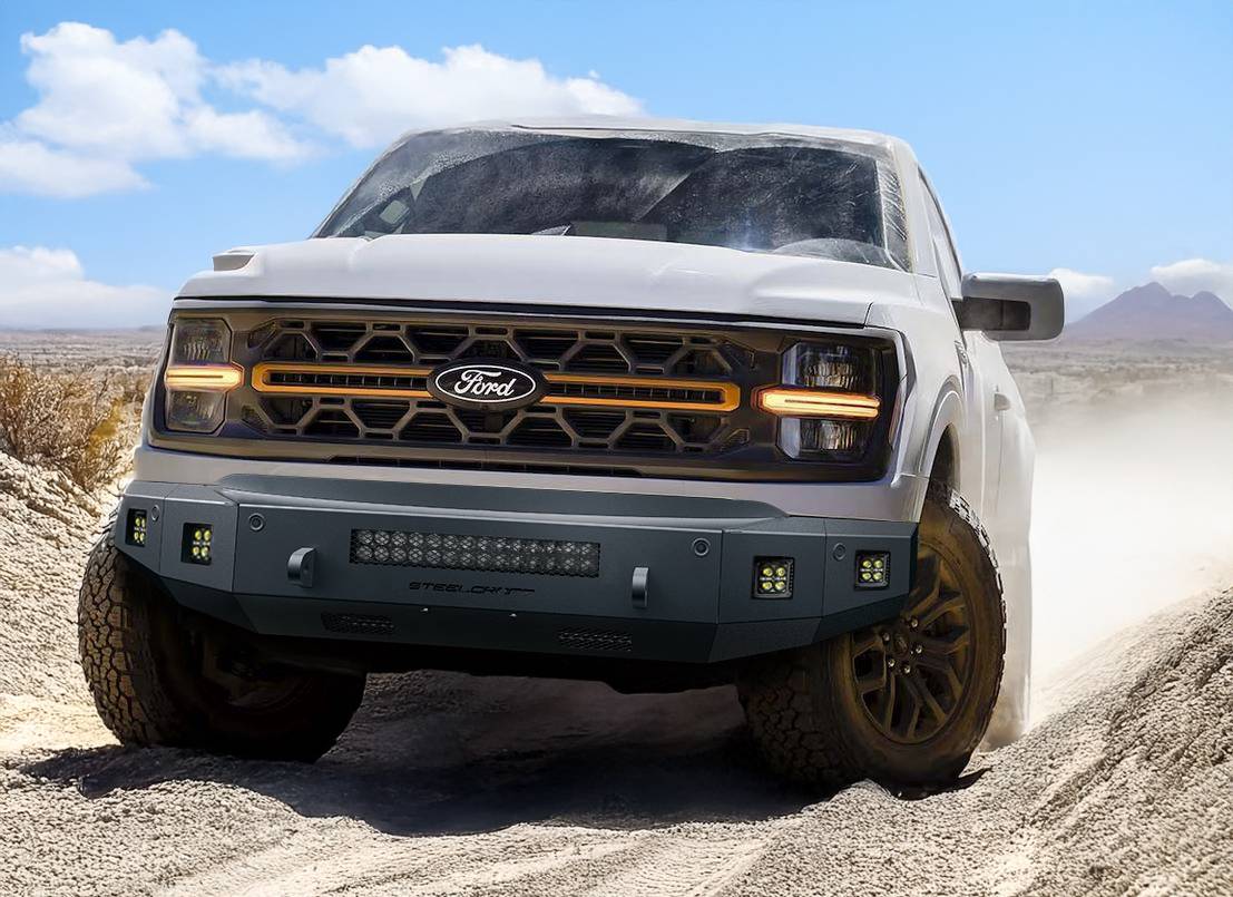 Steelcraft 71 - 11440 2024 - 2025 Ford F150 Fortis Front Bumper - Rugged Truck Gear