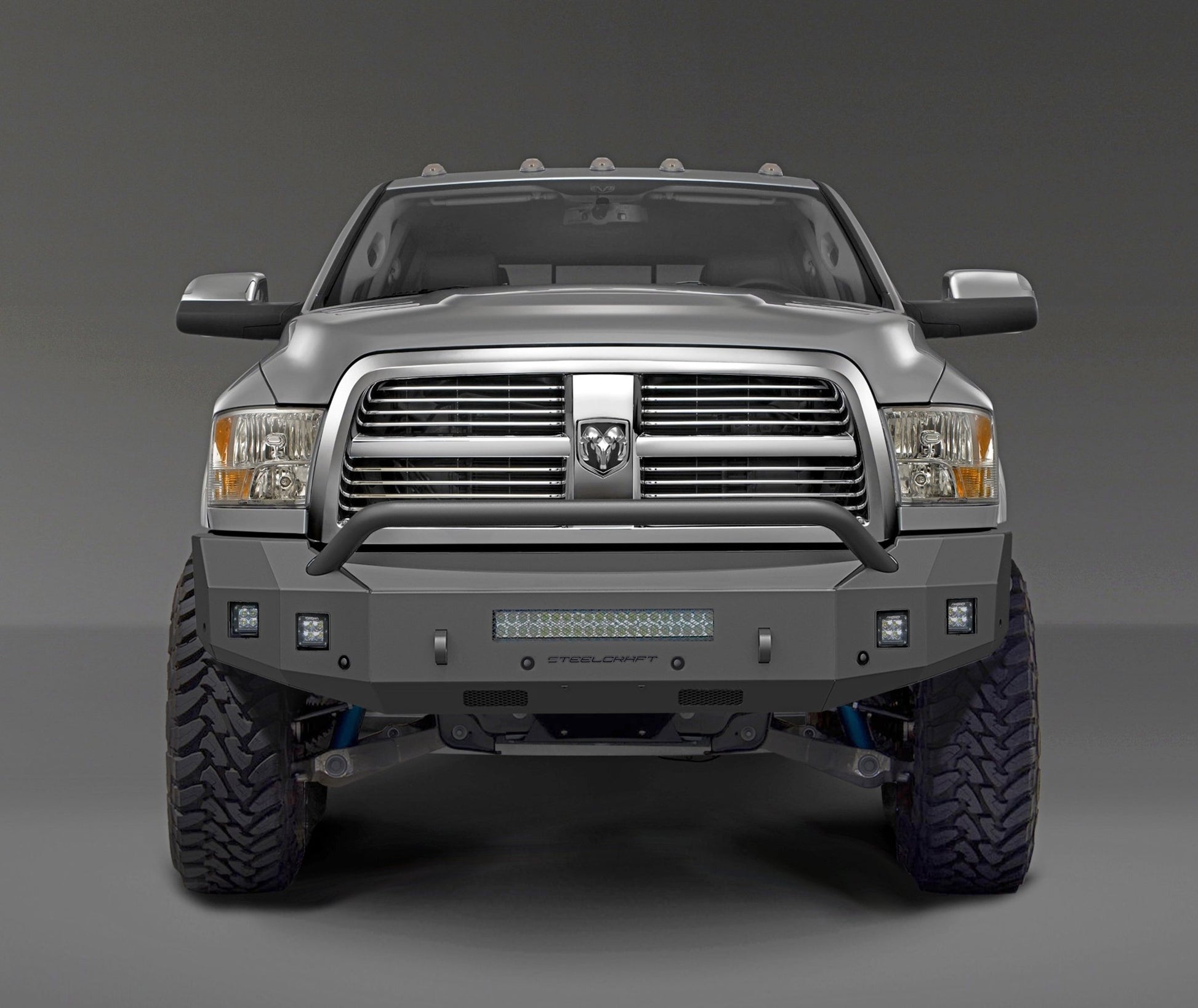 Steelcraft 71 - 12260HP 2010 - 2018 Dodge Ram 2500/3500 Fortis Front Bumper - Rugged Truck Gear