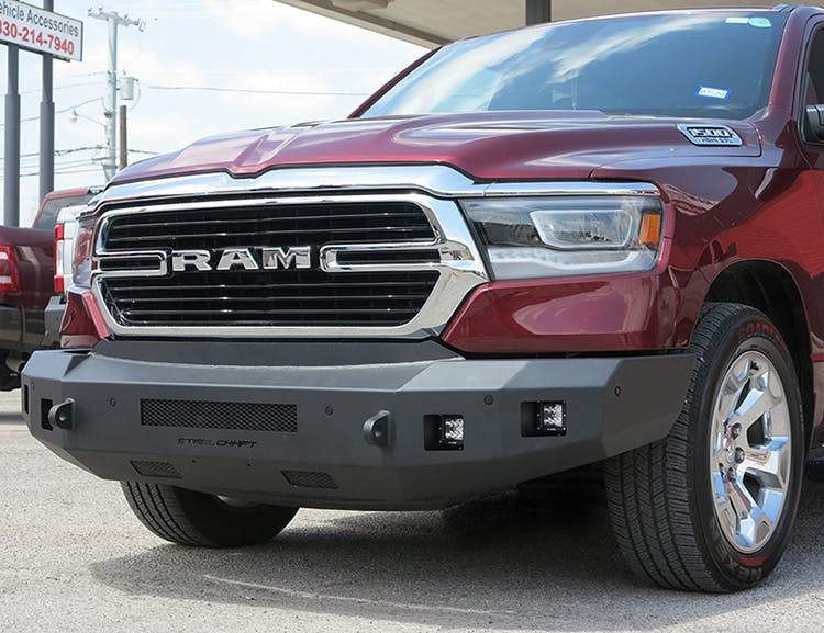 Steelcraft 71 - 12270 2019 - 2024 Ram 1500 Fortis Front Bumper - Rugged Truck Gear