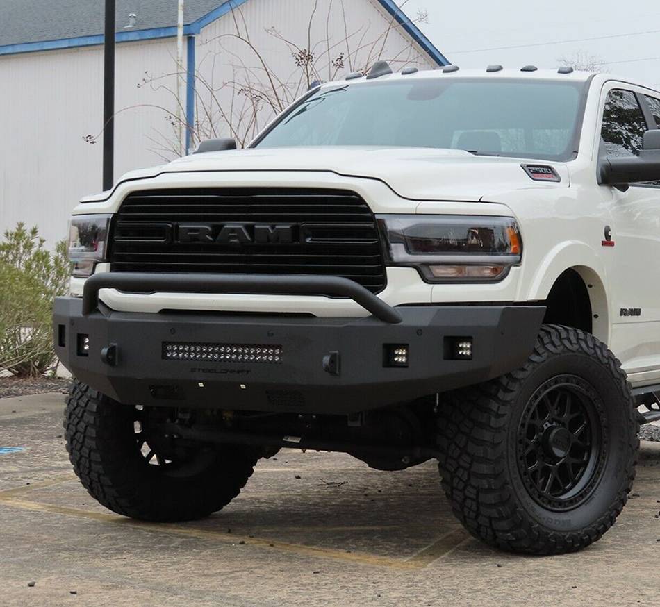 Steelcraft 71 - 12280HP 2019 - 2024 Ram 2500/3500 Fortis Front Bumper - Rugged Truck Gear
