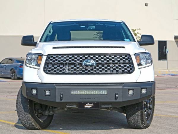Steelcraft 71 - 13380 2007 - 2021 Toyota Tundra Fortis Front Bumper - Rugged Truck Gear