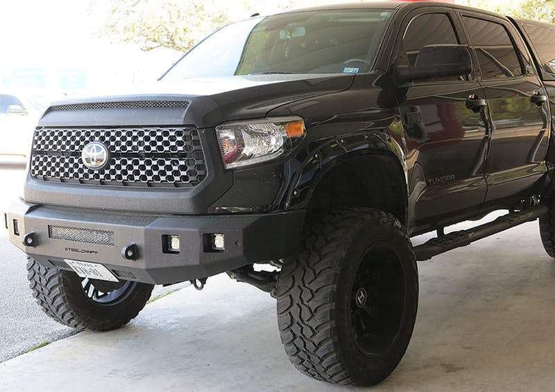 Steelcraft 71 - 13380 2007 - 2021 Toyota Tundra Fortis Front Bumper - Rugged Truck Gear