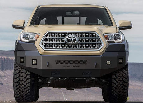 Steelcraft 71-13420 2016-2023 Toyota Tacoma Fortis Front Bumper - BumperStock