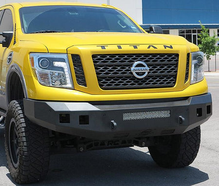 Steelcraft 71 - 14080 2016 - 2024 Nissan Titan XD Fortis Front Bumper - Rugged Truck Gear