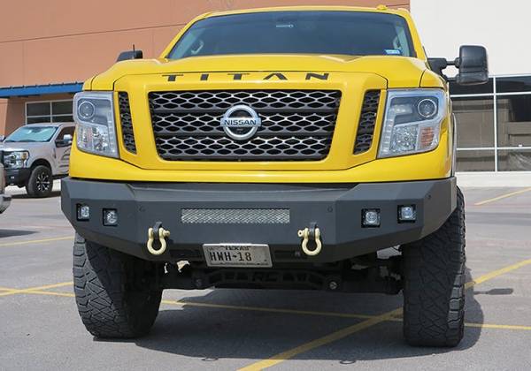 Steelcraft 71 - 14080 2016 - 2024 Nissan Titan XD Fortis Front Bumper - Rugged Truck Gear