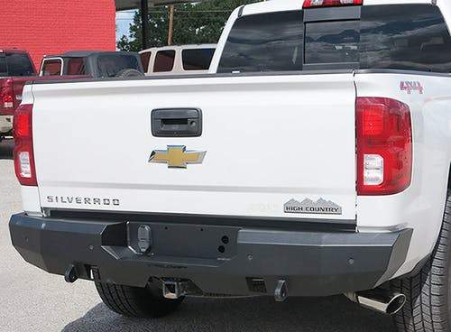 Steelcraft 76 - 20420 2014 - 2018 Chevy Silverado 1500 Fortis Rear Bumper - Rugged Truck Gear
