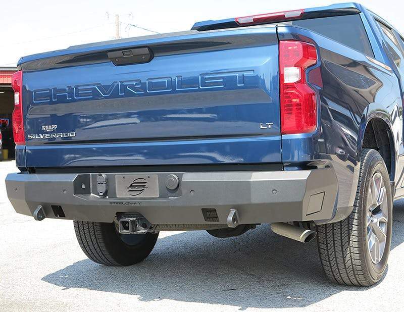 Steelcraft 76-20490 2019-2023 GMC Sierra 1500 Fortis Rear Bumper - BumperStock