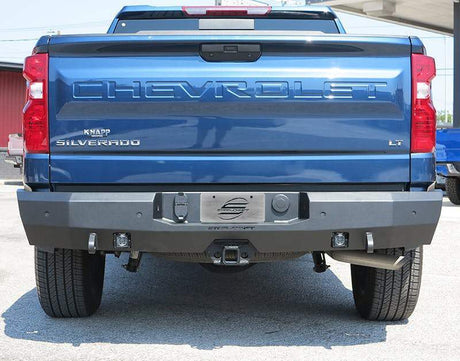 Steelcraft 76-20490 2019-2023 GMC Sierra 1500 Fortis Rear Bumper - BumperStock