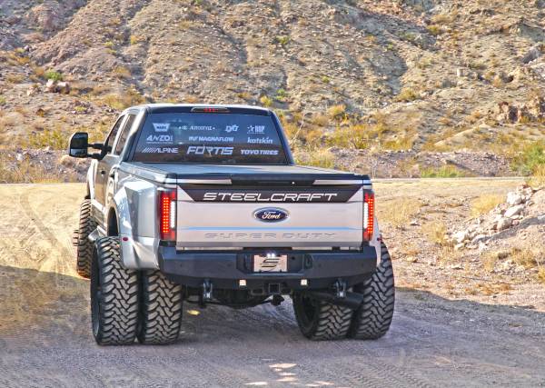 Steelcraft 76 - 21380 2017 - 2024 Ford F250/F350 Super Duty Fortis Rear Bumper - Rugged Truck Gear