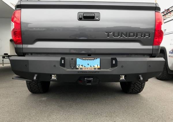 Steelcraft 76 - 23380 2014 - 2021 Toyota Tundra Fortis Rear Bumper - Rugged Truck Gear