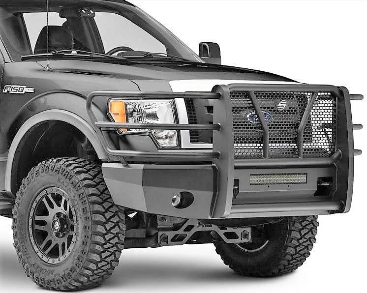 Steelcraft AL60 - 11360 2009 - 2014 Ford F150 HD Elevation Aluminum Front Bumper - Rugged Truck Gear