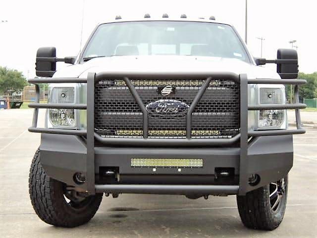 Steelcraft AL60 - 11370 2011 - 2016 Ford F250/F350 Super Duty HD Elevation Aluminum Front Bumper - Rugged Truck Gear