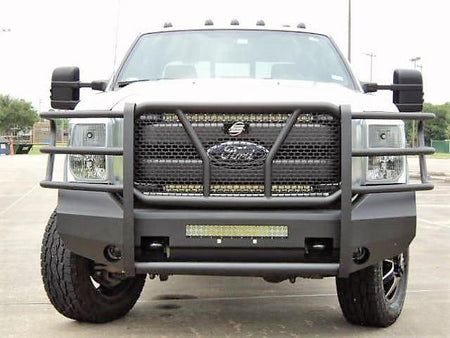 Steelcraft AL60 - 11370 2011 - 2016 Ford F250/F350 Super Duty HD Elevation Aluminum Front Bumper - Rugged Truck Gear