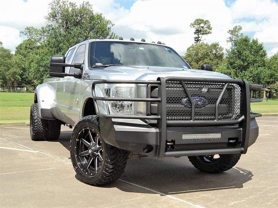 Steelcraft AL60 - 11370 2011 - 2016 Ford F250/F350 Super Duty HD Elevation Aluminum Front Bumper - Rugged Truck Gear