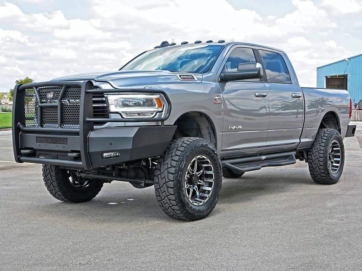 Steelcraft AL60 - 12280C 2019 - 2024 Ram 2500/3500 HD Elevation Aluminum Front Bumper - Rugged Truck Gear