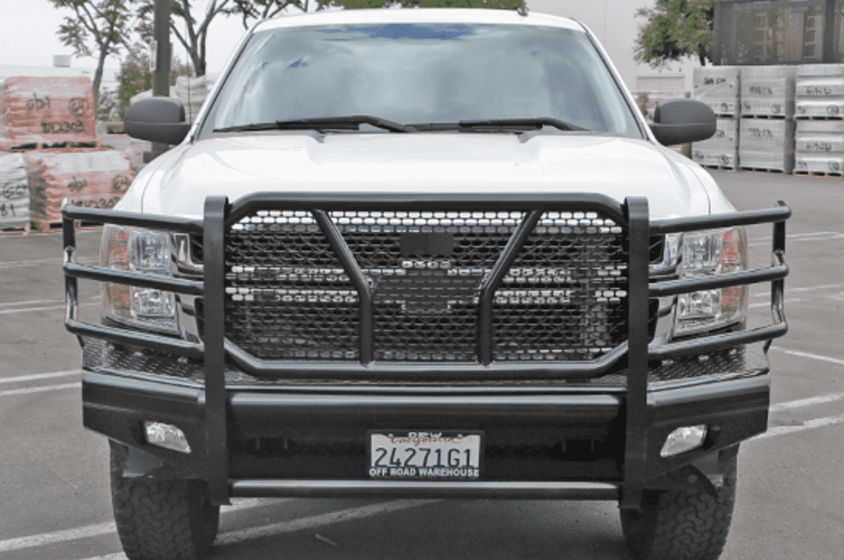 Steelcraft HD10410R 2007 - 2014 Chevy Silverado 2500/3500 HD Bumper Replacements Front Bumper with Receiver - Rugged Truck Gear