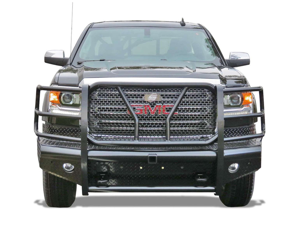 Steelcraft HD10460R 2015 - 2019 GMC Sierra 2500/3500HD Bumper Replacements Front Bumper with Receiver - Rugged Truck Gear