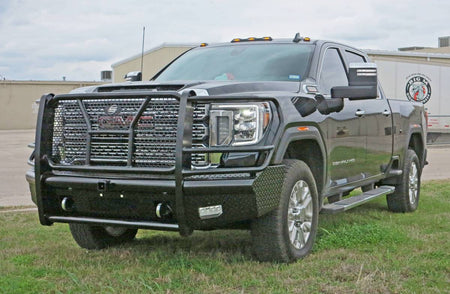 Steelcraft HD10465RC 2020 - 2023 GMC Sierra 2500/3500 HD Bumper Replacements Front Bumper with Receiver - Rugged Truck Gear