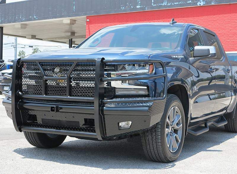 Steelcraft HD10490RC 2019 - 2021 Chevy Silverado 1500 HD Bumper Replacements Front Bumper with Receiver - Rugged Truck Gear