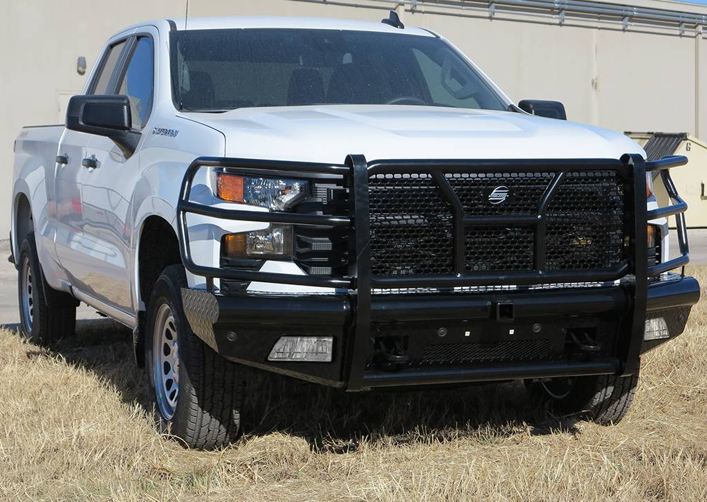 Steelcraft HD10495RC 2022 - 2024 Chevy Silverado 1500 HD Replacement Front Bumper with Receiver - Rugged Truck Gear