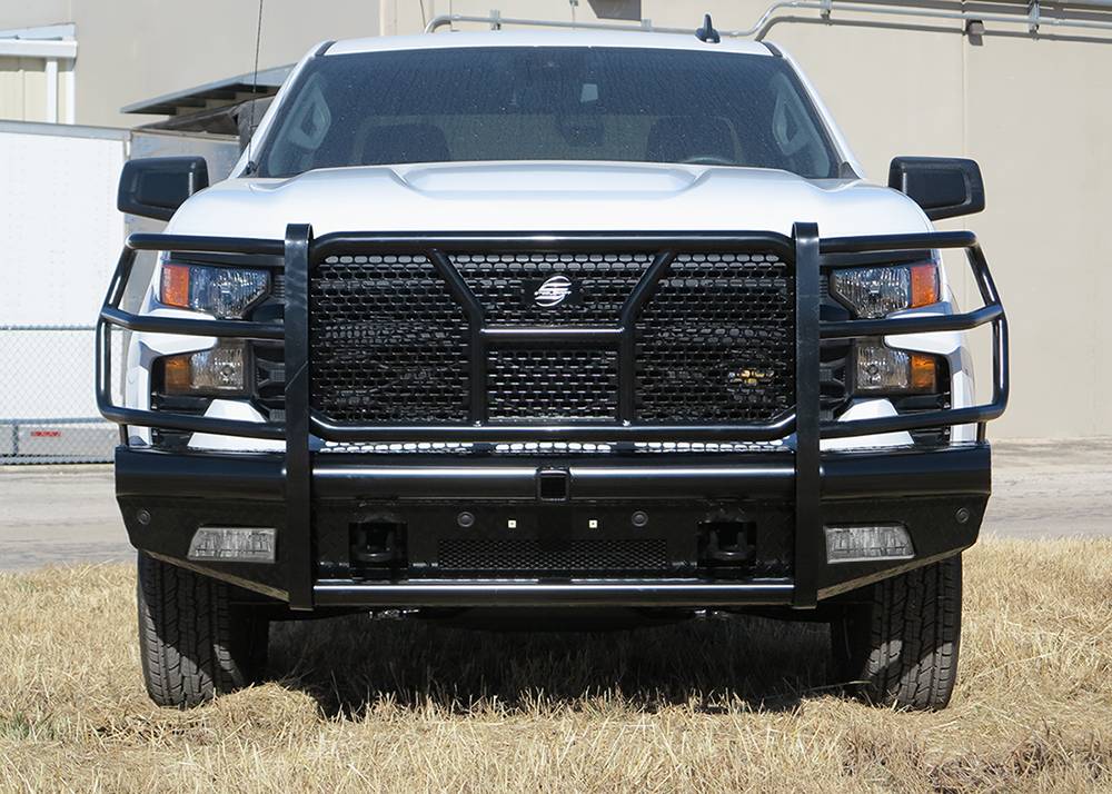 Steelcraft HD10495RC 2022 - 2024 Chevy Silverado 1500 HD Replacement Front Bumper with Receiver - Rugged Truck Gear