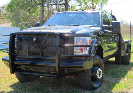 Steelcraft HD11370R 2011 - 2016 Ford F250/F350/F450/F550 Super Duty HD Bumper Replacements Front Bumper with Receiver - Rugged Truck Gear