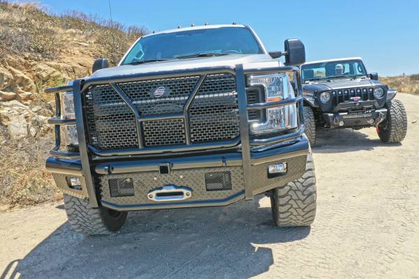 Steelcraft HD11380RCCW 2017 - 2022 Ford F250/F350/F450/F550 Super Duty HD Front Bumper Winch Ready - Rugged Truck Gear