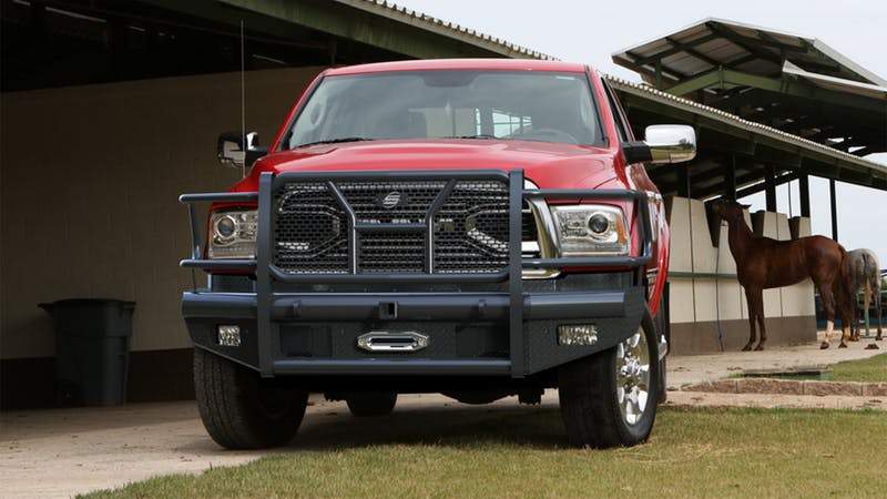 Steelcraft HD12260RW 2010 - 2018 Dodge Ram 2500/3500 HD Front Bumper Replacements Winch Ready - Rugged Truck Gear
