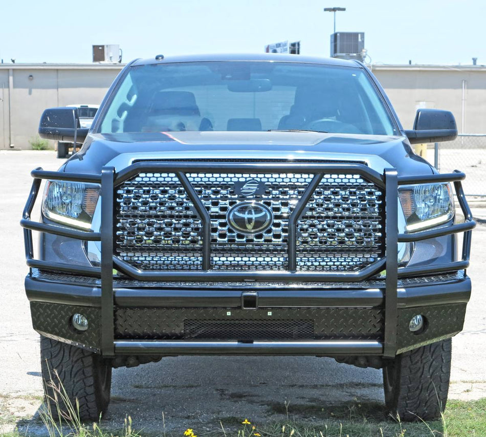 Steelcraft HD13380RC 2014 - 2021 Toyota Tundra HD Bumper Replacements Front Bumper with Receiver - Rugged Truck Gear
