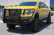 Steelcraft HD14080RC 2016 - 2024 Nissan Titan XD HD Bumper Replacements Front Bumper with Receiver - Rugged Truck Gear