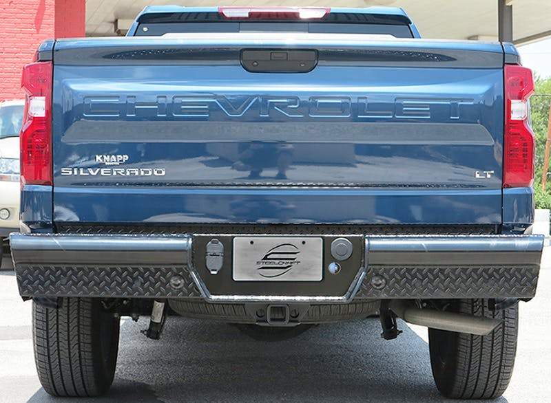 Steelcraft HD20490 2019 - 2024 Chevy Silverado 1500 HD Bumper Replacements Rear Bumper - Rugged Truck Gear