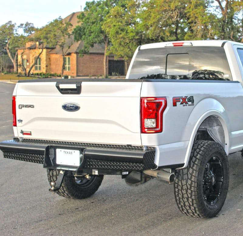 Steelcraft HD21420 2015 - 2023 Ford F150 HD Bumper Replacements Rear Bumper - Rugged Truck Gear