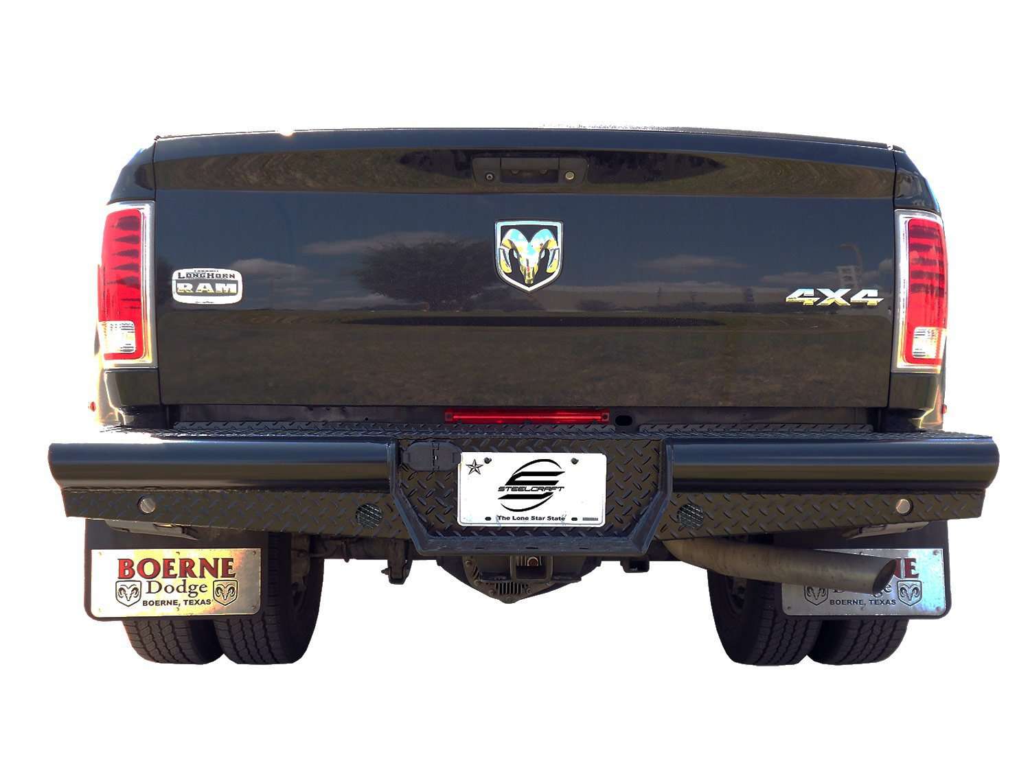 Steelcraft HD22260 2010 - 2024 Dodge Ram 2500/3500 HD Bumper Replacements Rear Bumper - Rugged Truck Gear