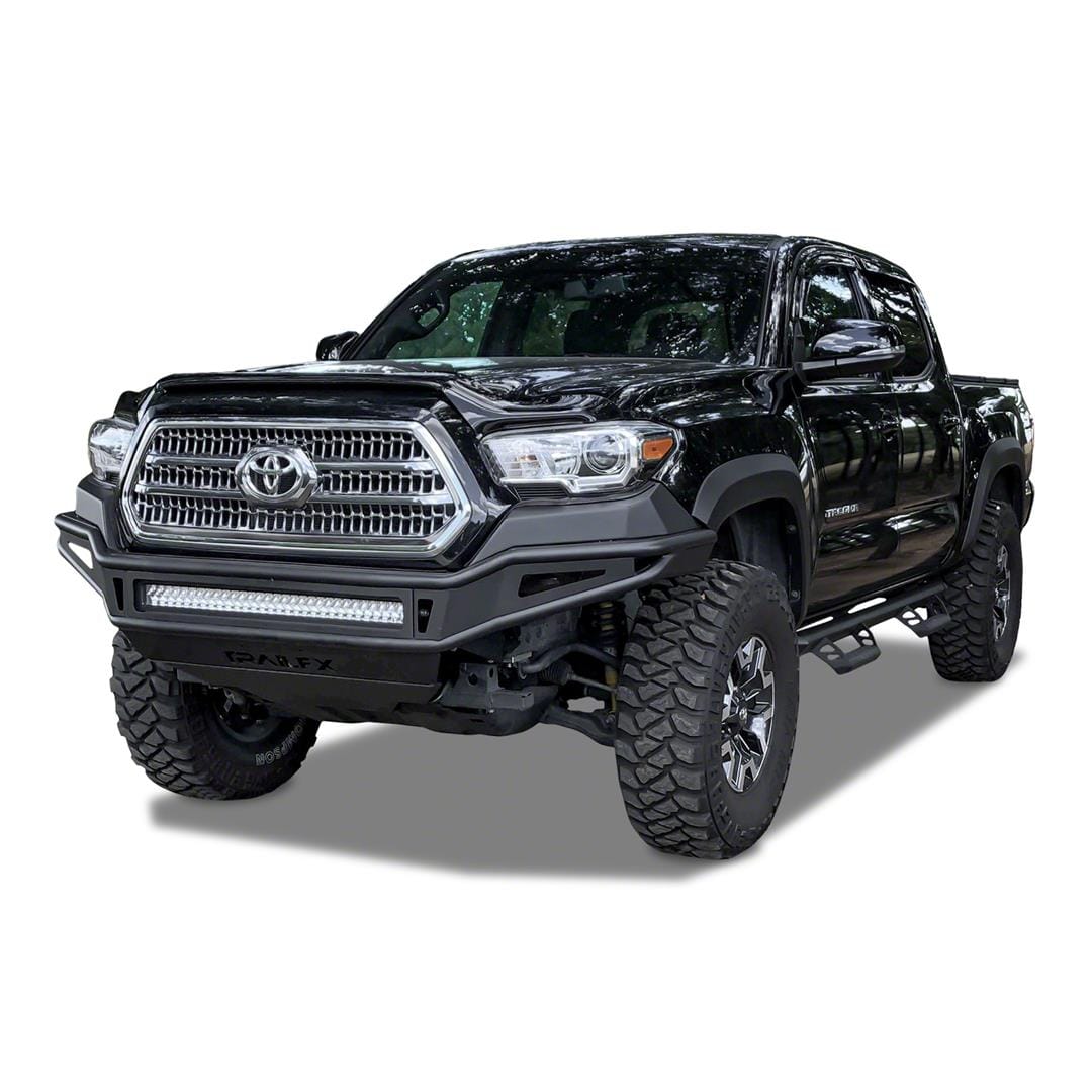 TrailFX FPRB001TI 2016 - 2022 Toyota Tacoma Front Bumper - Rugged Truck Gear