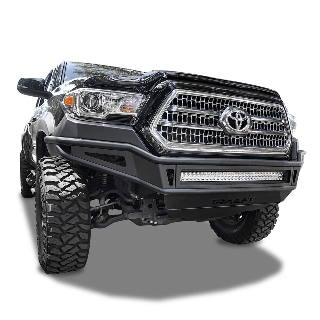 TrailFX FPRB001TI 2016 - 2022 Toyota Tacoma Front Bumper - Rugged Truck Gear