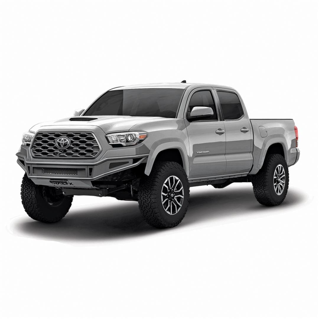 TrailFX FPRB001TI 2016 - 2022 Toyota Tacoma Front Bumper - Rugged Truck Gear