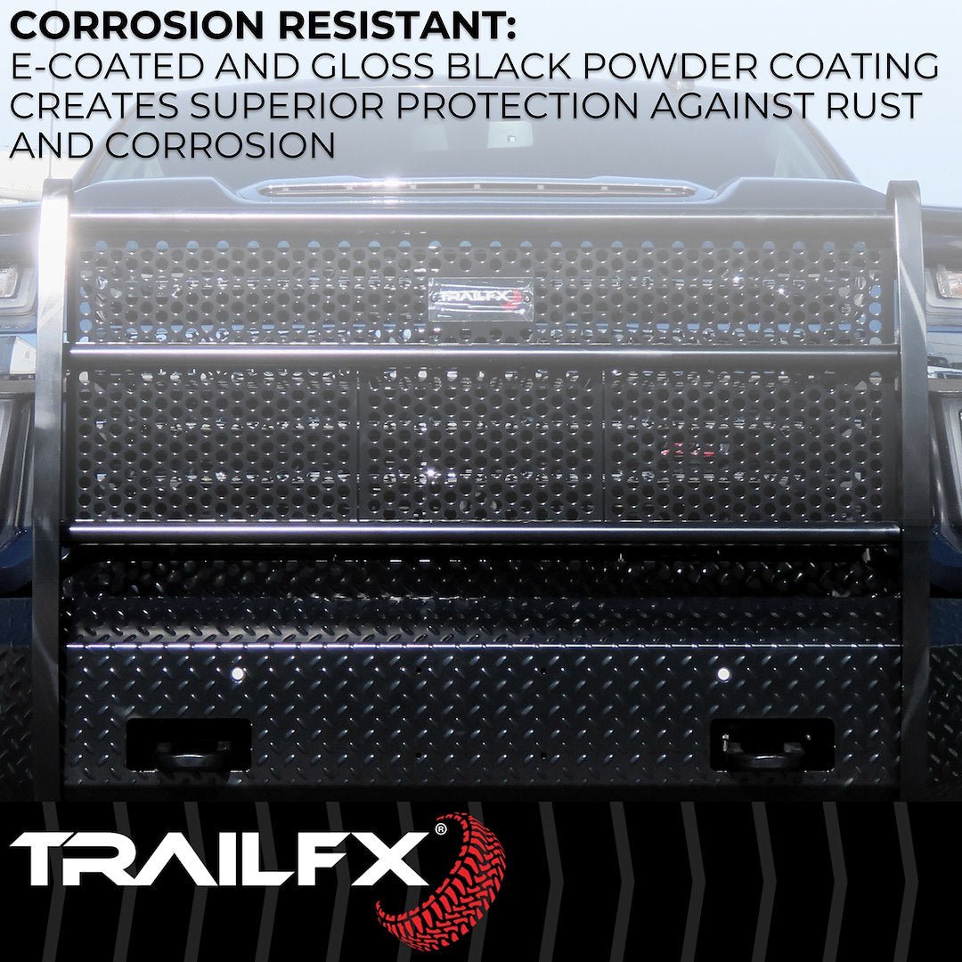 TrailFX FX3008A 2010 - 2018 Dodge Ram 2500/3500 Full Replacement Front Bumper - Rugged Truck Gear