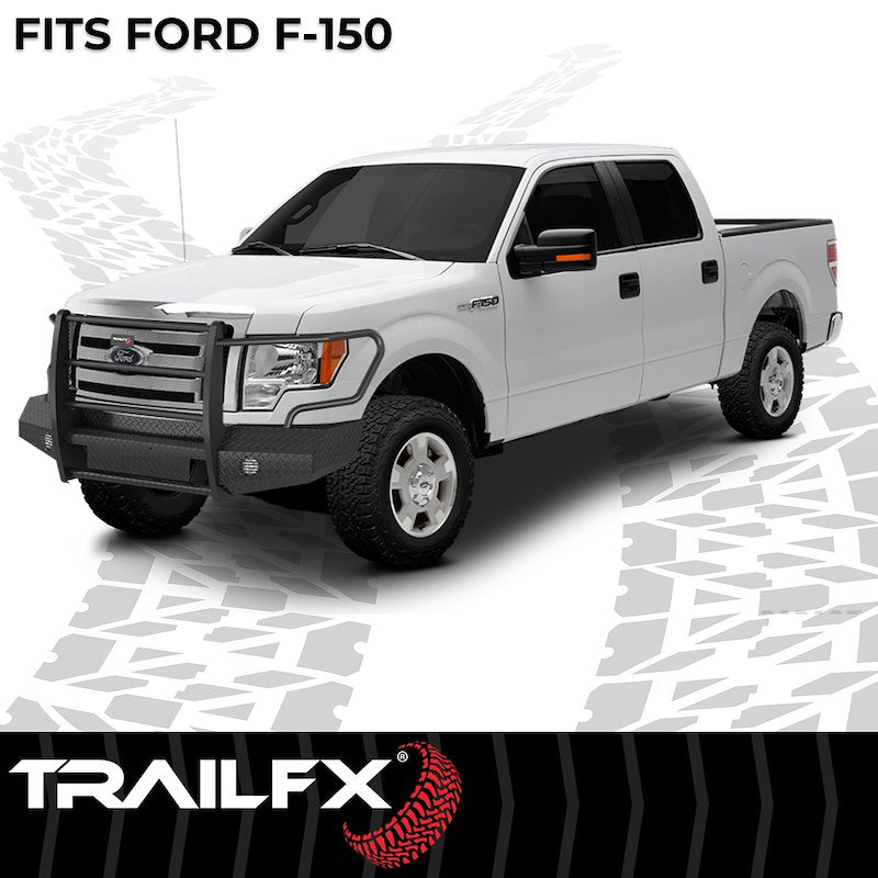 TrailFX FX3013A 2009 - 2014 Ford F150 Full Replacement Front Bumper - Rugged Truck Gear