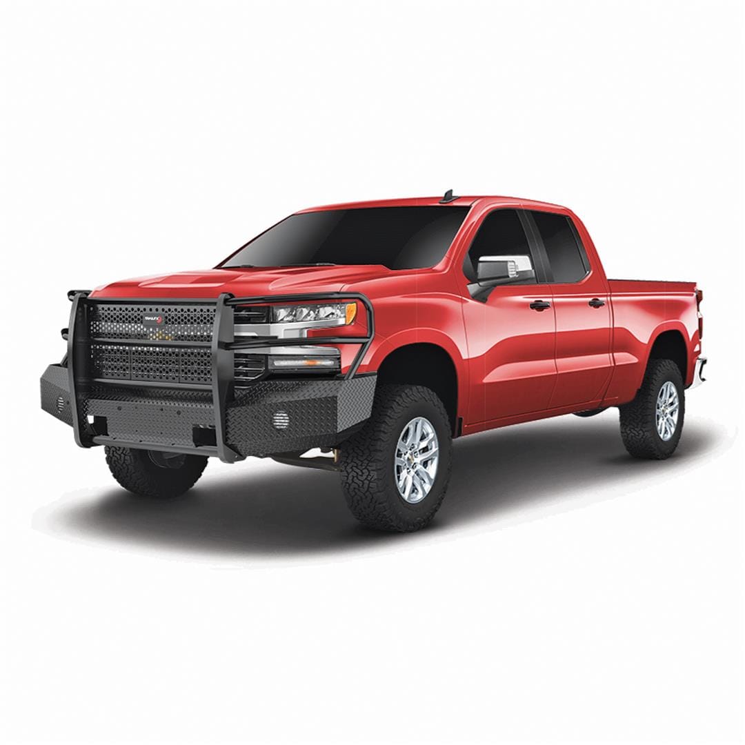 TrailFX FX3024 2019 - 2021 Chevy Silverado 1500 Front Bumper - Rugged Truck Gear