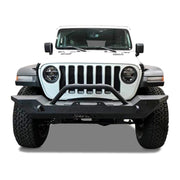TrailFX JL01T 2018 - 2023 Jeep Wrangler JL Front Winch Bumper - Rugged Truck Gear