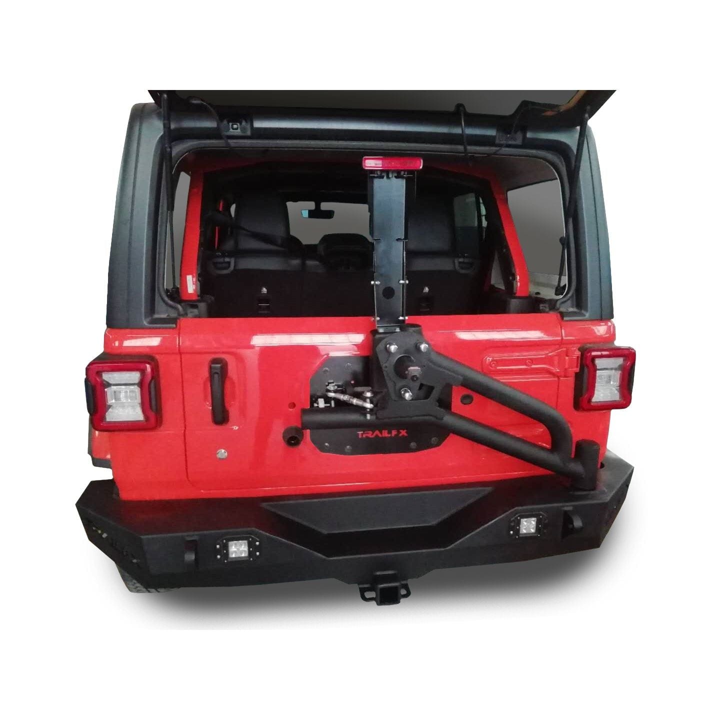 TrailFX JL03T 2018 - 2023 Jeep Wrangler JL Rear Bumper - Rugged Truck Gear