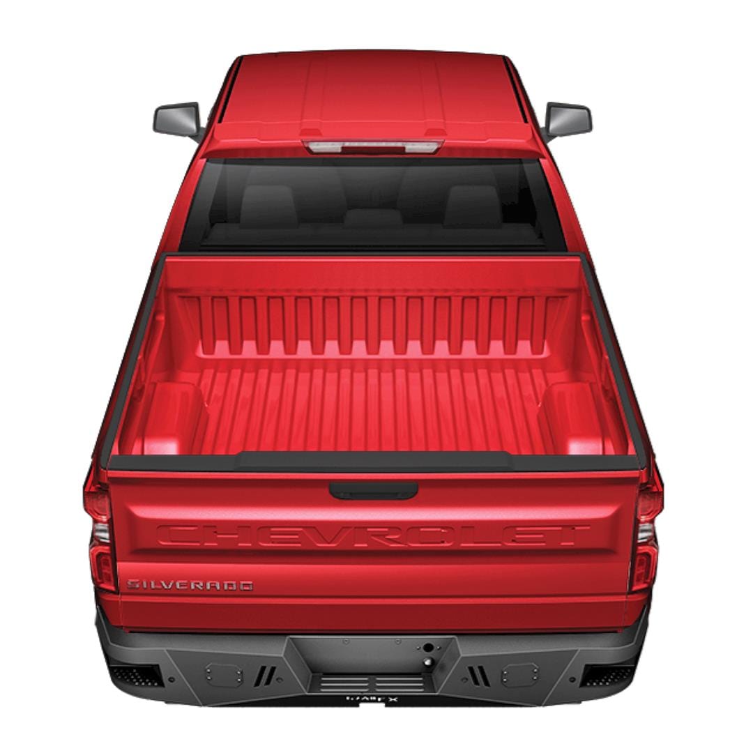 TrailFX RLDB009TI 2019 - 2022 Chevy Silverado 1500 Rear Bumper - Rugged Truck Gear